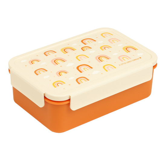 ALLC Bento uzsonnásdoboz gyerekeknek, szivárvány